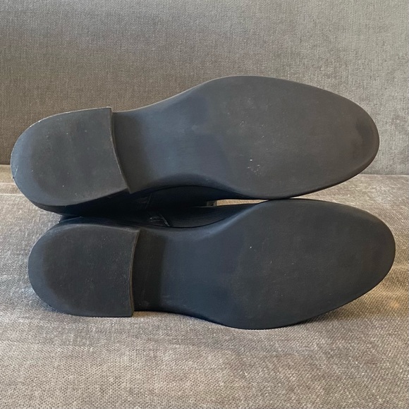 STEVEN by STEVE MADDEN Zeeland Black Riding Boots - Picture 8 of 10